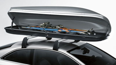 Багажник-бокс для перевозки лыж и багажа на крышу Audi Ski and luggage box (480 l)