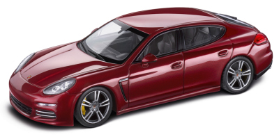 Модель автомобиля Porsche Panamera 4, Scale 1:43, Ruby Red Metallic