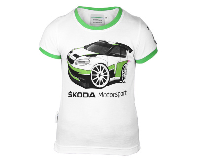 Детская футболка Skoda Children’s T-shirt Motorsport