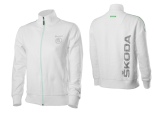 Женская куртка Skoda Women’s white sweatshirt, артикул 81204S