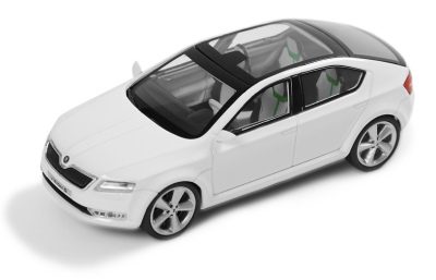 Модель автомобиля Skoda Vision D 1:43, white