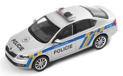 Модель автомобиля Skoda Octavia Policie CR 1:43