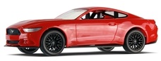 Модель автомобиля Ford Mustang 1:43