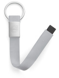 Брелок-флешка Volvo Rubber USB 32GB and Key Ring, Grey/Silver, артикул 30673996