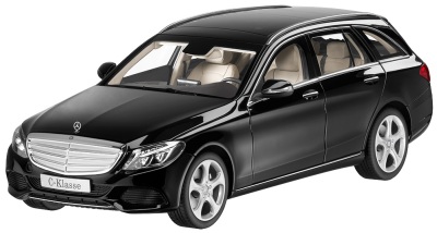 Модель автомобиля Mercedes C-Class Estate, Exclusive, Scale 1:18, Black