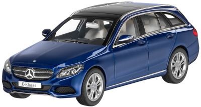 Модель автомобиля Mercedes C-Class Estate, Avantgrade, Scale 1:43, Brilliant Blue
