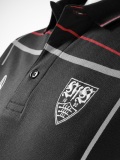 Мужская рубашка-поло Mercedes Men's Polo Shirt, VfB Selection 2014, Black, артикул B66953835