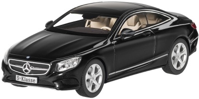 Модель автомобиля Mercedes S-Class Coupé, Scale 1:43, Magnetite Black