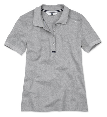 Женская рубашка-поло BMW Polo Shirt, ladies, Grey marl