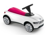 Детский автомобиль BMW Baby Racer III, White-Raspberry Red, артикул 80932361377