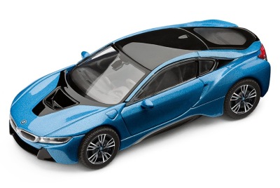Модель автомобиля BMW i8 (i12), 1:43 scale, Protonic Blue
