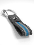 Брелок для ключей Mercedes Valencia Key Ring, Black/Blue, артикул B66953832