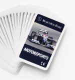 Игральные карты Mercedes Card game, Motorsport, артикул B67995142