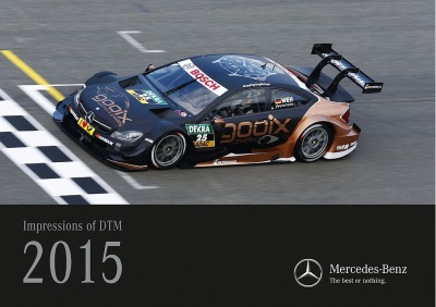 Настенный календарь Mercedes Wall calendars, DTM 2015