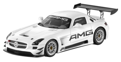 Модель Mercedes-Benz SLS AMG GT3 C197 AMG (2011), White, 1:43 Scale