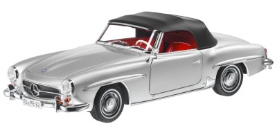 Модель Mercedes-Benz 190 SL W 121 (1955–1963), Silver, 1:18 Scale