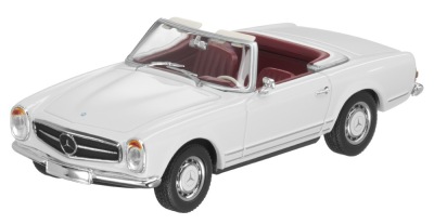 Модель Mercedes-Benz 280 SL Pagoda W 113 (1968–1971), White, 1:43 Scale