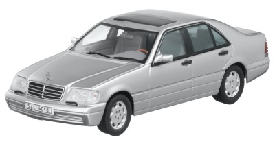 Модель Mercedes-Benz S320 W 140 (1994–1998), Silver, 1:43 Scale