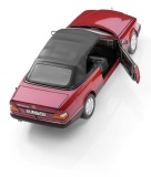 Модель Mercedes-Benz 300 CE-24 Cabriolet A124 (1992–1993), Almandine Red Metallic, 1:18 Scale, артикул B66040616