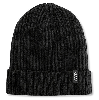 Вязаная шапочка унисекс Audi Black Knitted Hat