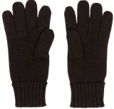 Вязаные перчатки для сенсорного экрана Audi Black knitted gloves with touc function, артикул 3131302801