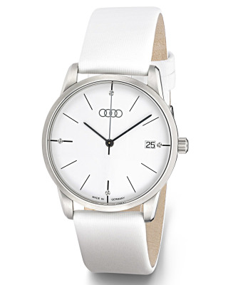Женские часы Audi Women’s Flatline watch, white