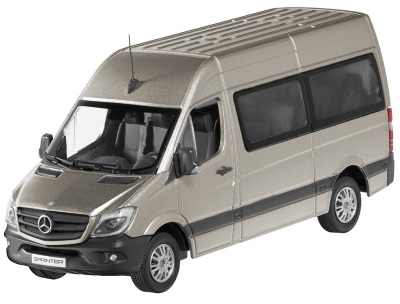 Модель автомобиля Mercedes Sprinter, Crewbus, Scale 1:43, Pearl Silver