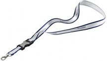 Шнурок Mercedes-Benz Arena Lanyard, White / Blue