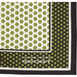 Платок Range Rover Sport Silk Pocket Square Savanna Green, артикул LRSTRRSG