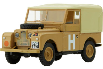 Модель автомобиля Land Rover Military Scale Model 1:43