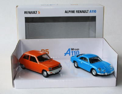 Набор моделей Renault Birthdey Set (R5 + A110) 3inches