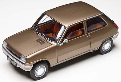 Модель Renault 5 Glazed Brown 1972 1/18