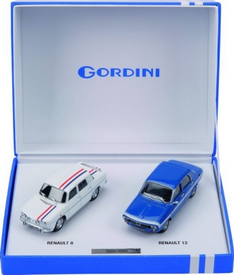 Исторический набор моделей Renault Coffret R8 et R12 Gordini 1/43
