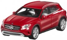 Модель автомобиля Mercedes GLA-Class Red 1/87