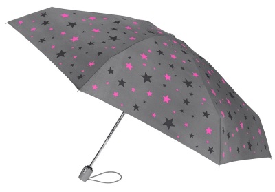 Женский складной зонт Mercedes Compact Womens Stars Umbrella