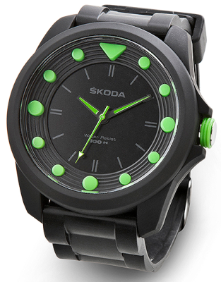 Мужские наручные часы Skoda Men’s Watch Black