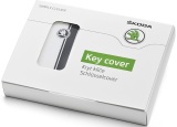 Чехол для ключа Skoda Key cover – Style white, артикул 000087012P