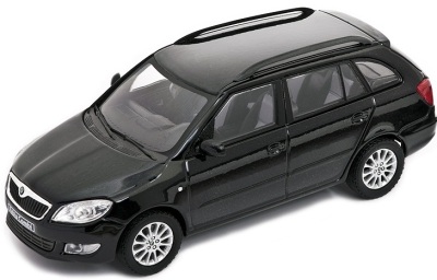 Модель автомобиля Skoda Model Fabia Combi (facelift) 1:43 magic black