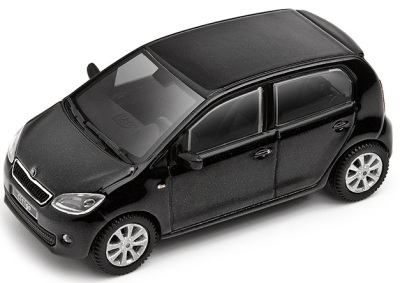 Модель автомобиля Skoda Model Citigo 1:43 deep black