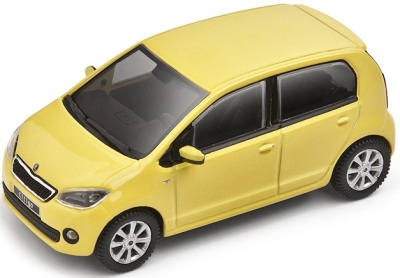 Модель автомобиля Skoda Model Citigo 1:43 sunflower yellow