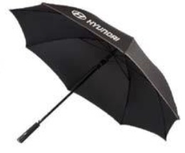 Зонт трость Hyundai Black