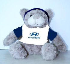 Медведь Hyundai коричневый