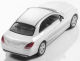 Модель автомобиля Mercedes C-Class Saloon Avantgarde (W205), Scale 1:87, Polar White, артикул B66960237