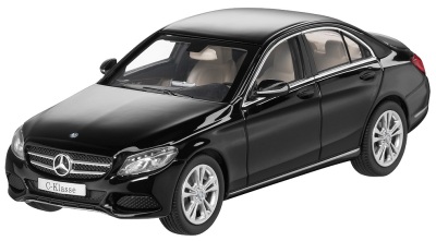 Модель автомобиля Mercedes C-Class Saloon Avantgarde (W205), Scale 1:43, Obsidian Black