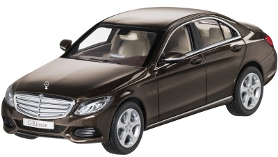 Модель автомобиля Mercedes C-Class Saloon Exclusive (W205), Scale 1:43, Citrine Brown