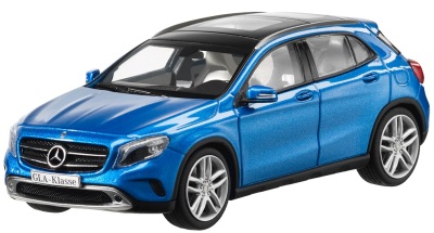 Модель автомобиля Mercedes GLA (X156), Scale 1:43, South Sea Blue