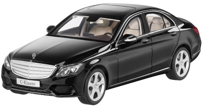 Модель автомобиля Mercedes C-Klasse Limousine Exclusive Black 1/18