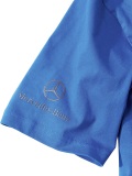 Футболка Mercedes T-Shirt Herren Lifestyle Blue, артикул B67995238