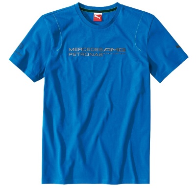 Футболка Mercedes T-Shirt Herren Lifestyle Blue