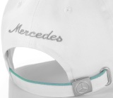 Женская бейсболка Mercedes Women's Cap, Heritage, White, артикул B67995245